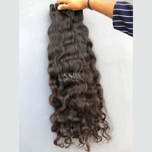 Raw Human Hair Bundles 12-36 | 100gm Indian Weft Hair Extensions