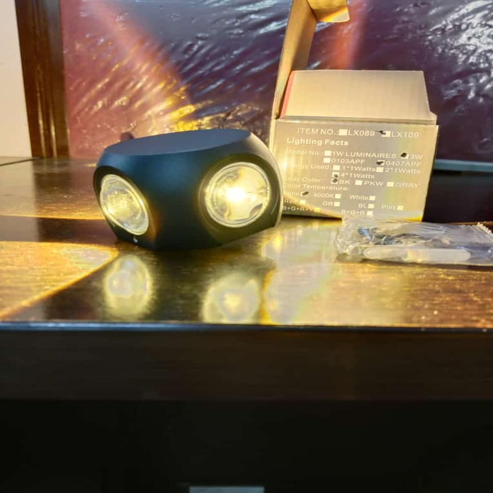 12W 4 WAY wall llight waterproof