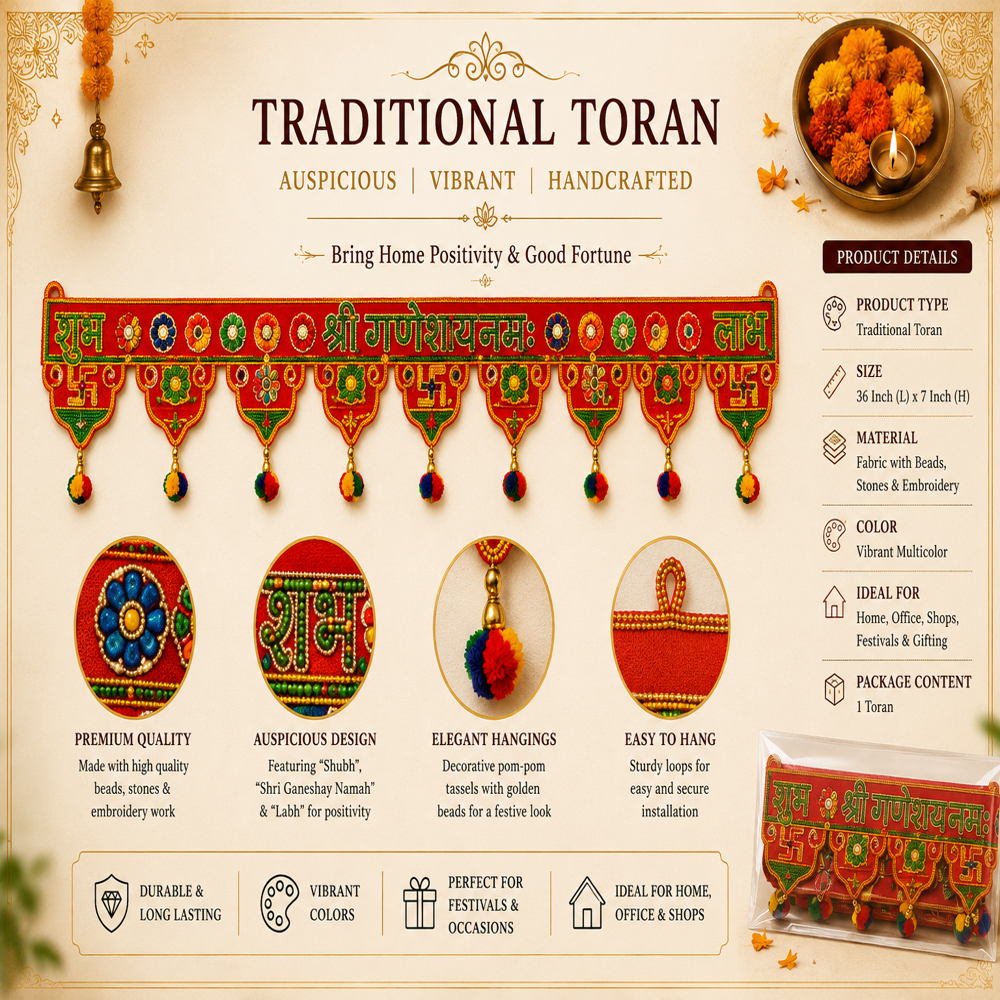 KRISHNA HANDLOOM Decorative Entrance Wall Decor N 6