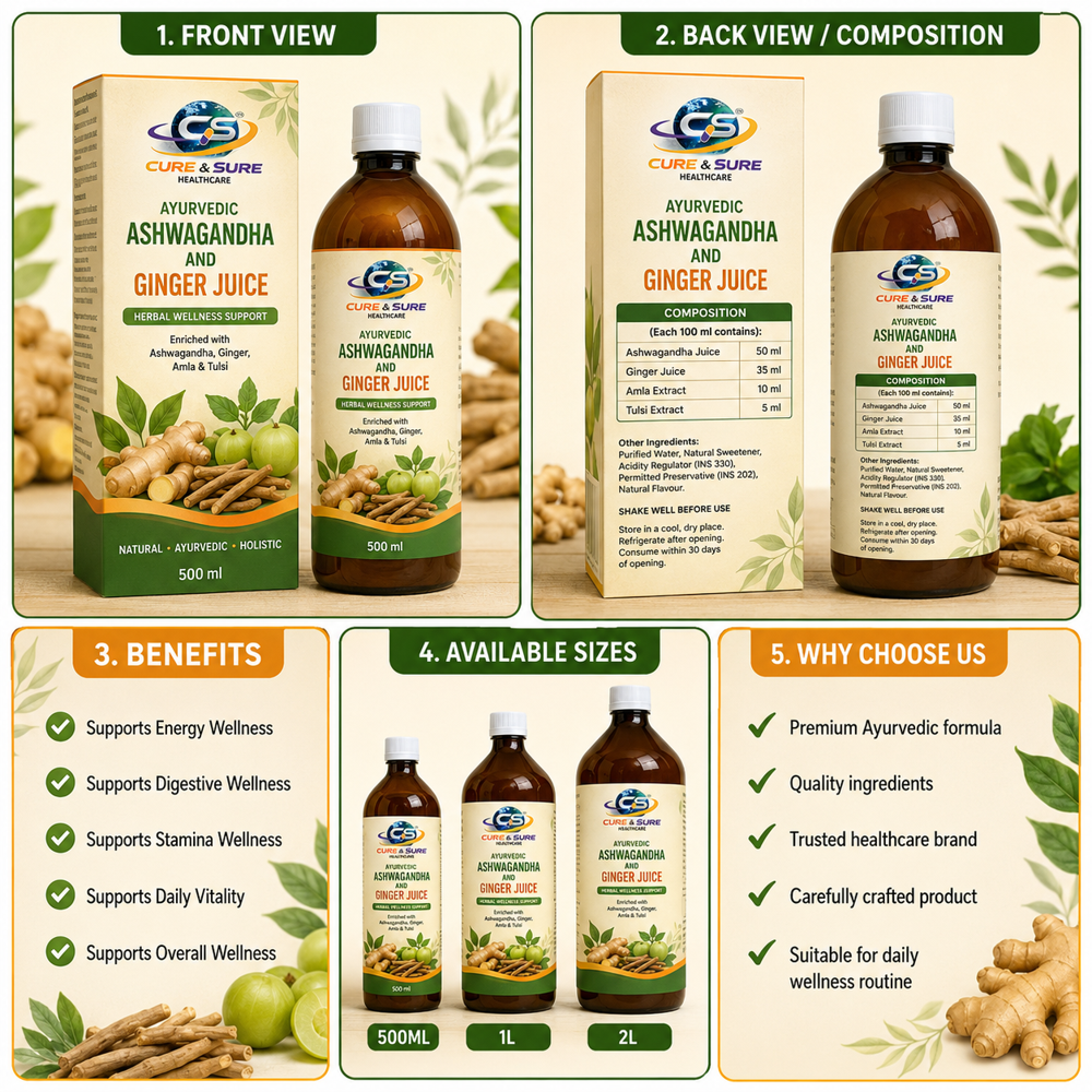 Ayurvedic Ashwagandha And Ginger Third Party Manufacturing