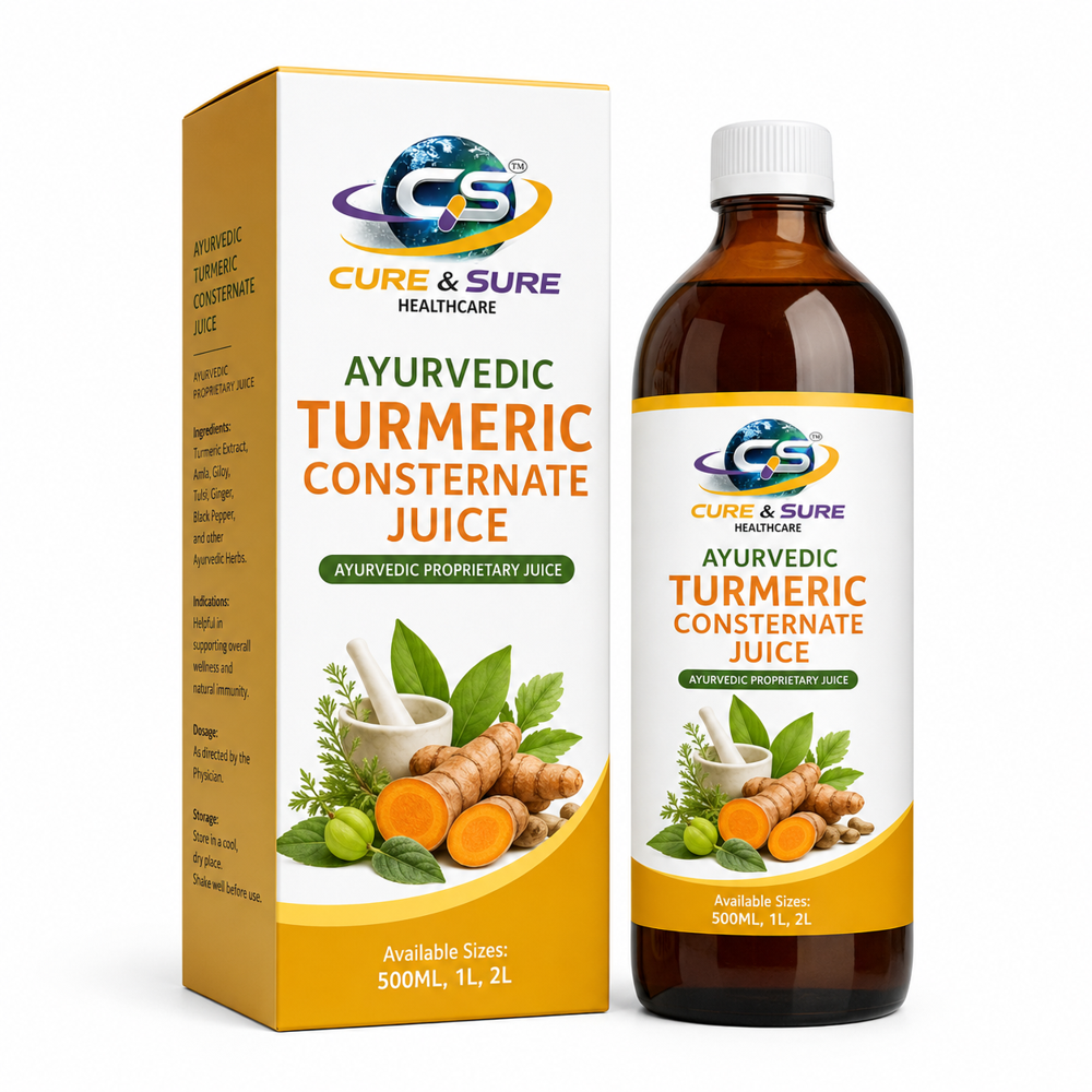 Ayurvedic Turmeric Consternate Juice  Third Party Manufacturing 