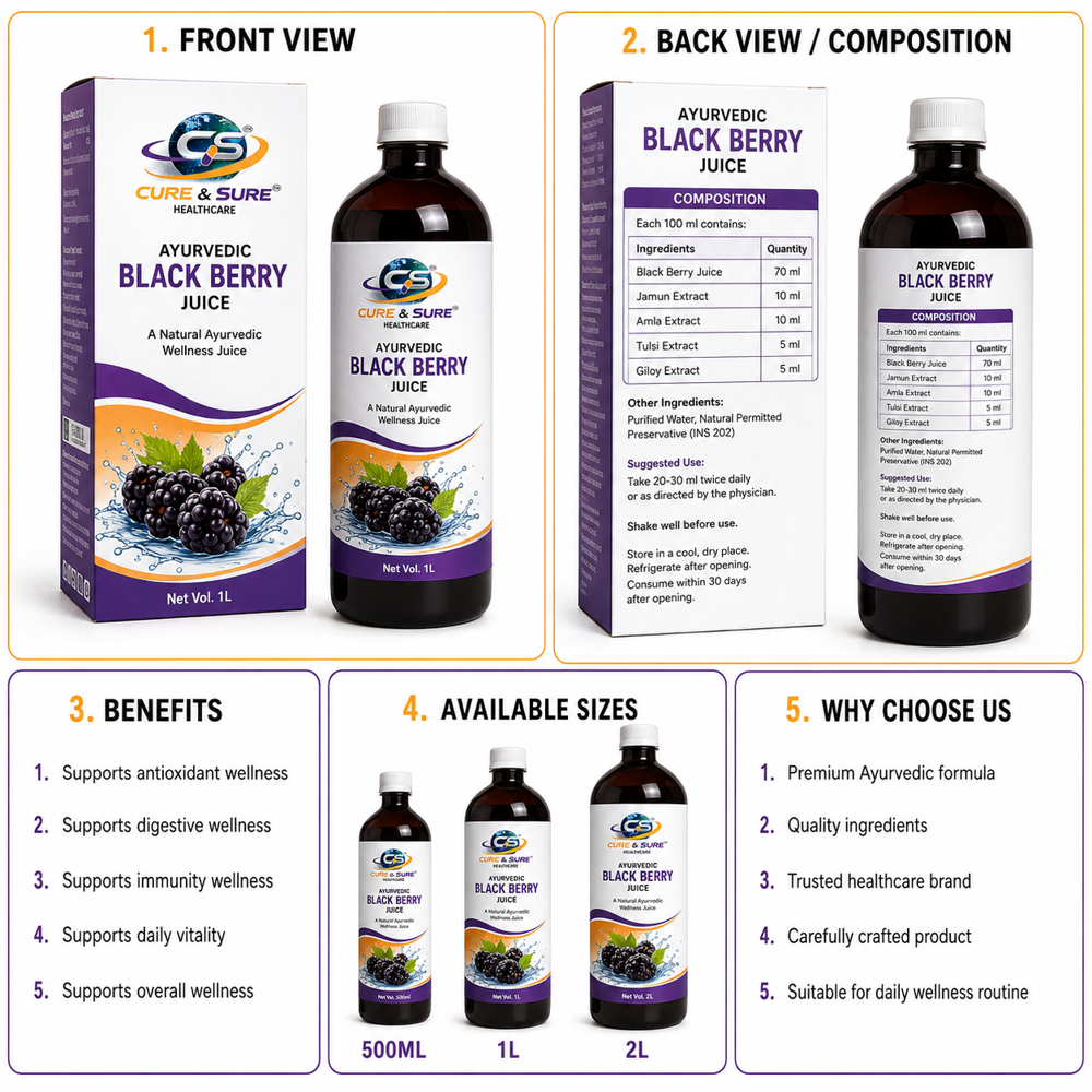 Ayurvedic Black Berry Tablets Third Party Manufacturing 