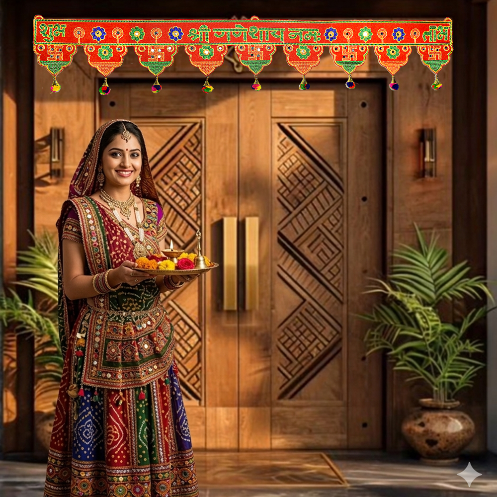 KRISHNA HANDLOOM Decorative Toran for Festive Home N 14