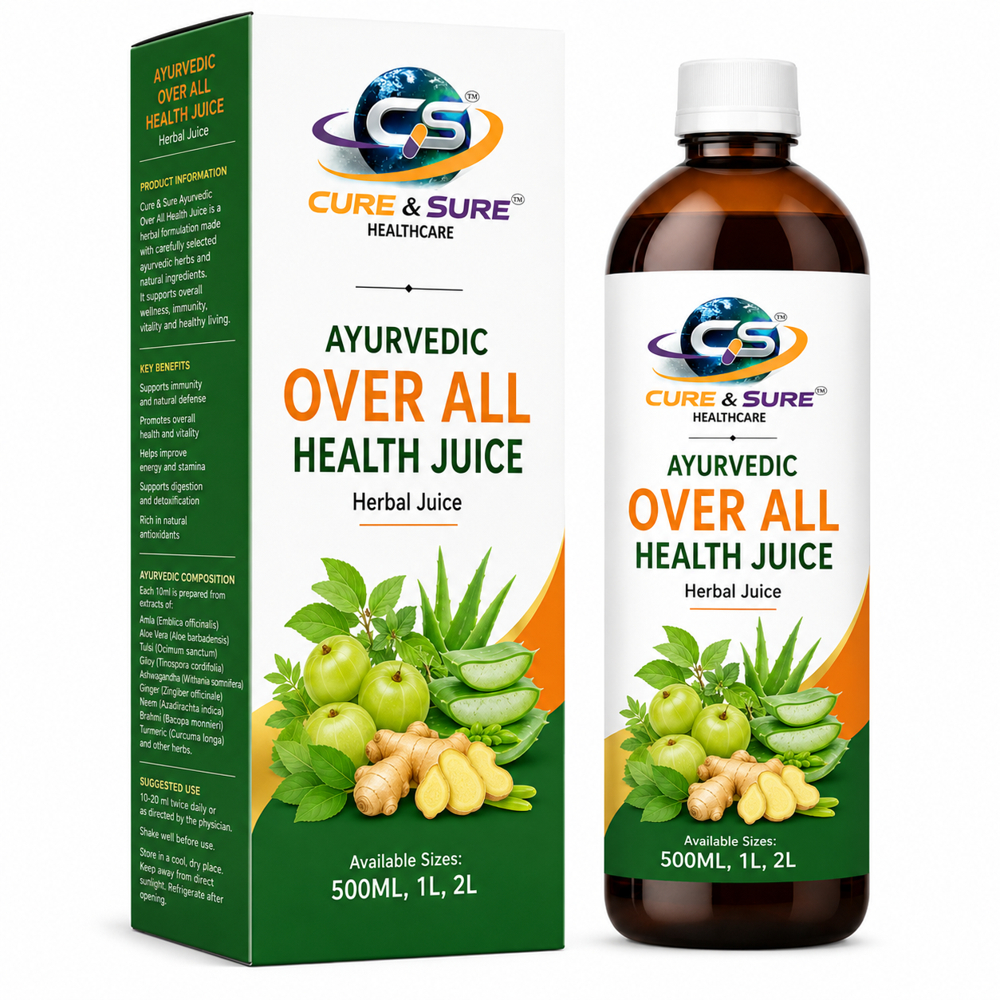 Ayurvedic Over All Health Juice Third Party Manufacturing