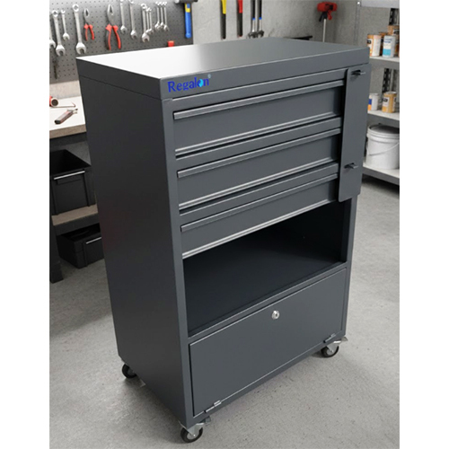 RT-304 Grey Tools Trolley Without Channel