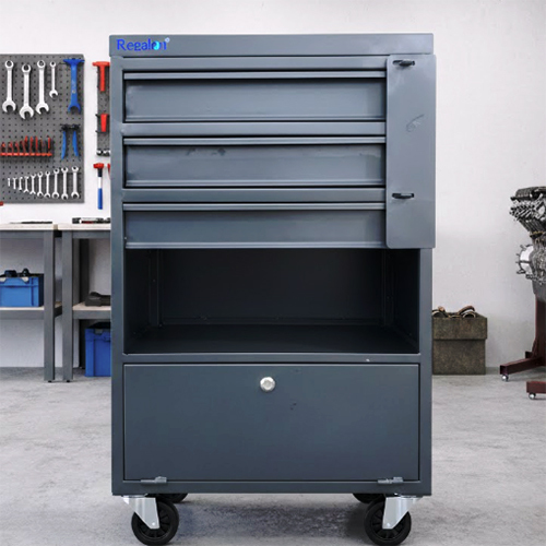 RT-304 Grey Tools Trolley Without Channel