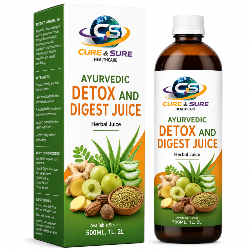 Ayurvedic Detox And Digest Juice Third Part Manufacturing
