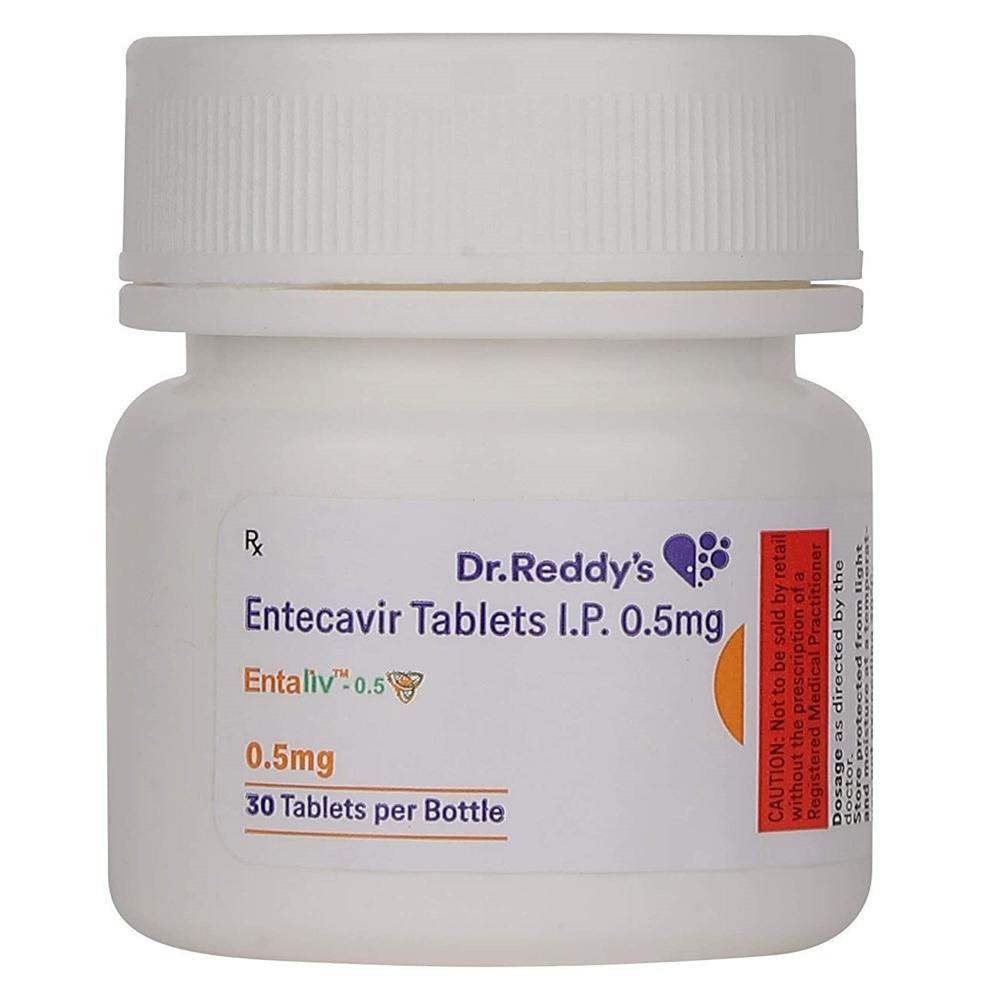 Entavir 0.5mg Tablet - Ingredients: Entacavir