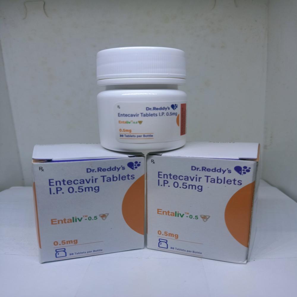 Entavir 0.5mg Tablet - Ingredients: Entacavir