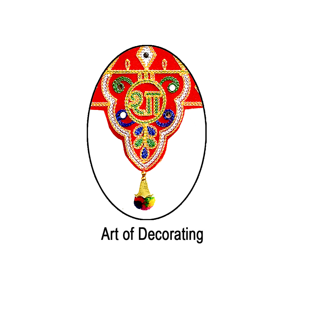 KRISHNA HANDLOOM Decorative Indian Home Entrance Art O 5