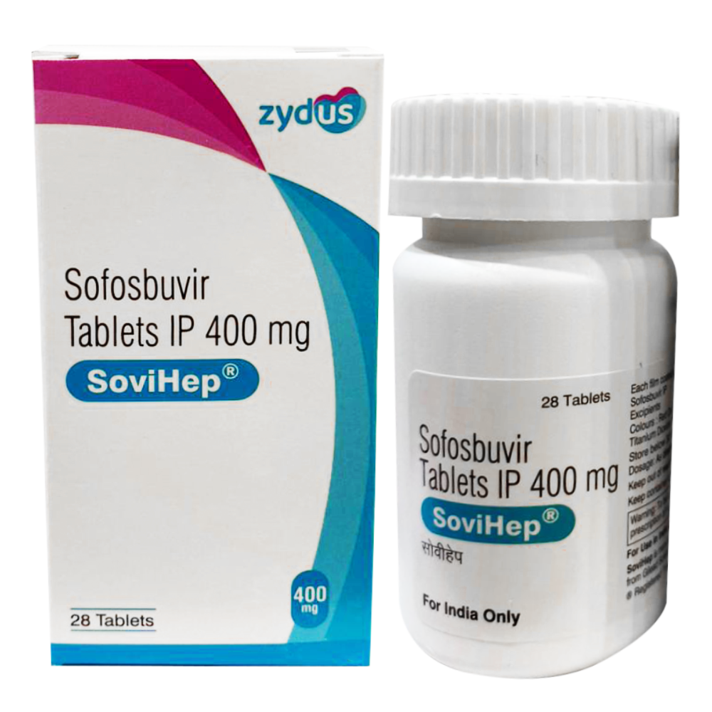 Sofosbuvir Tablets 400 Mg - Brand Name: Hepcinat
