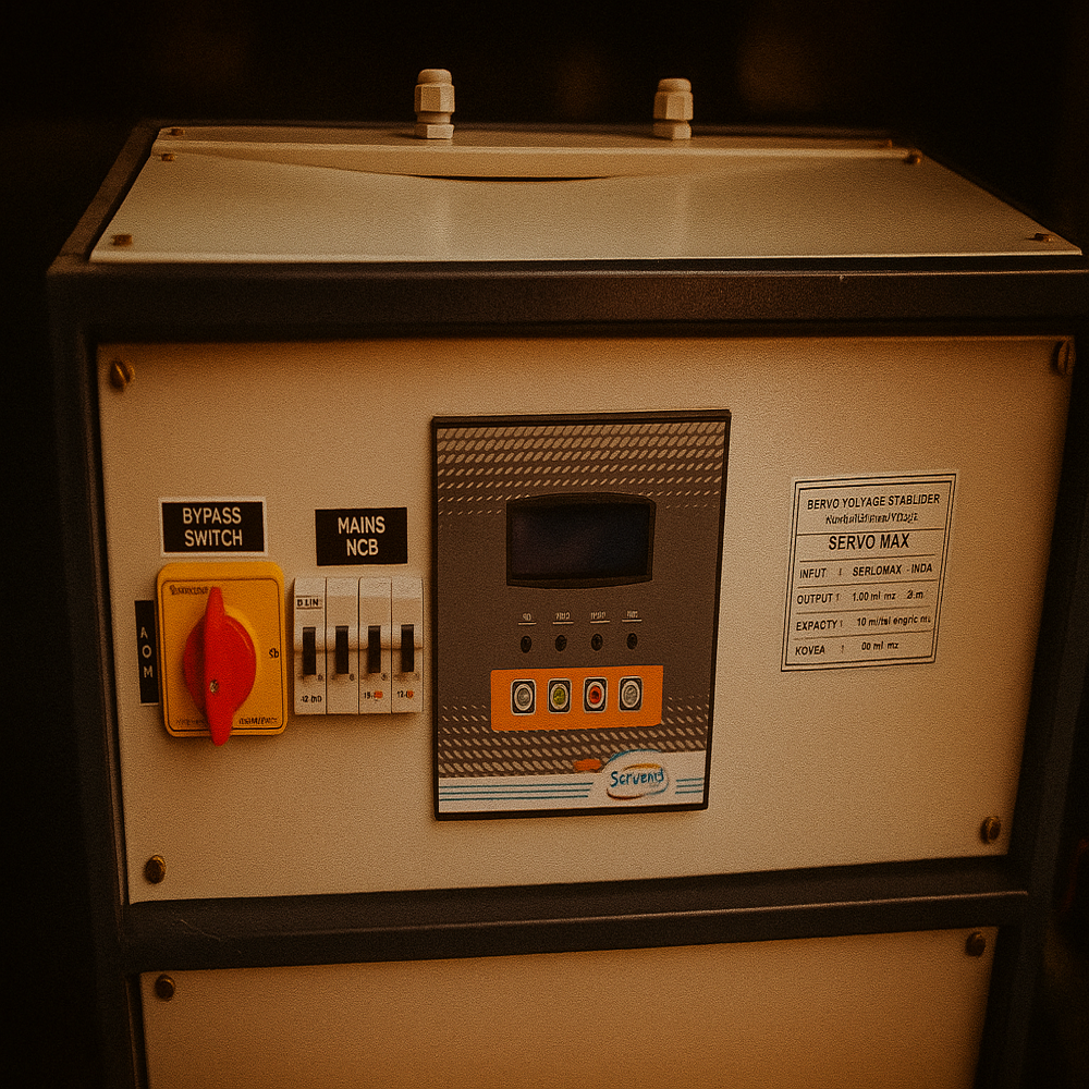 Servo Voltage Stabilizer Efficiency: 50hz