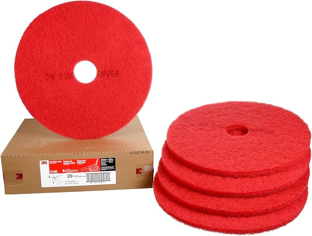 3m red pad 17