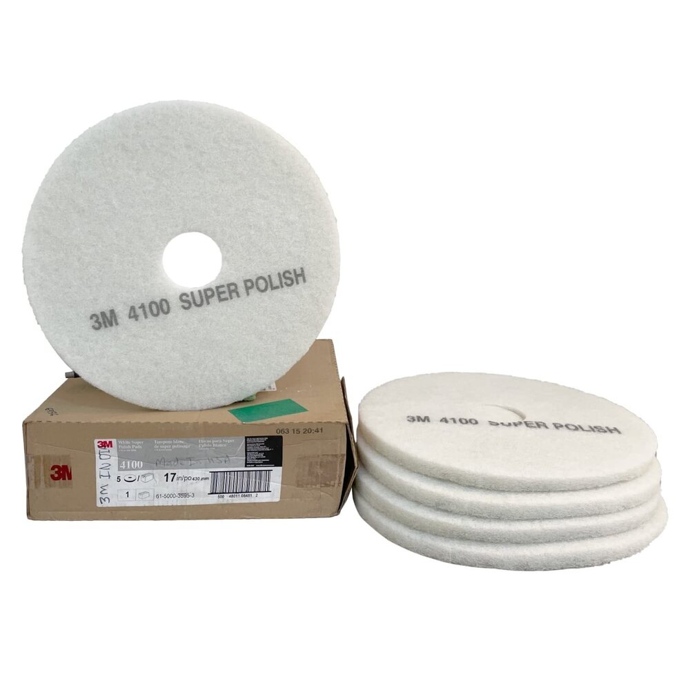 3m white pad 17