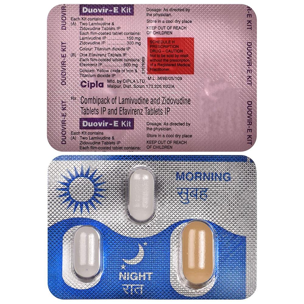Duovir E Kit Tablet - Ingredients: Lamivudine