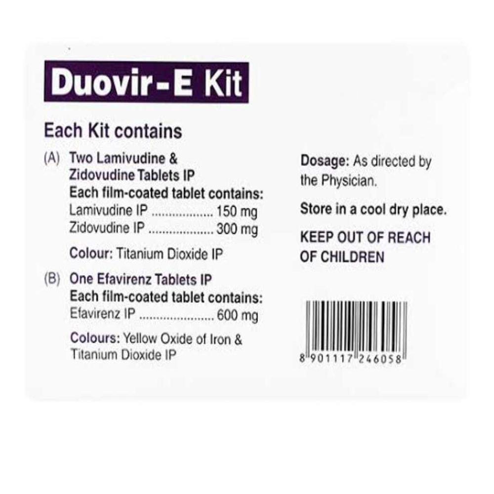 Duovir E Kit Tablet - Ingredients: Lamivudine