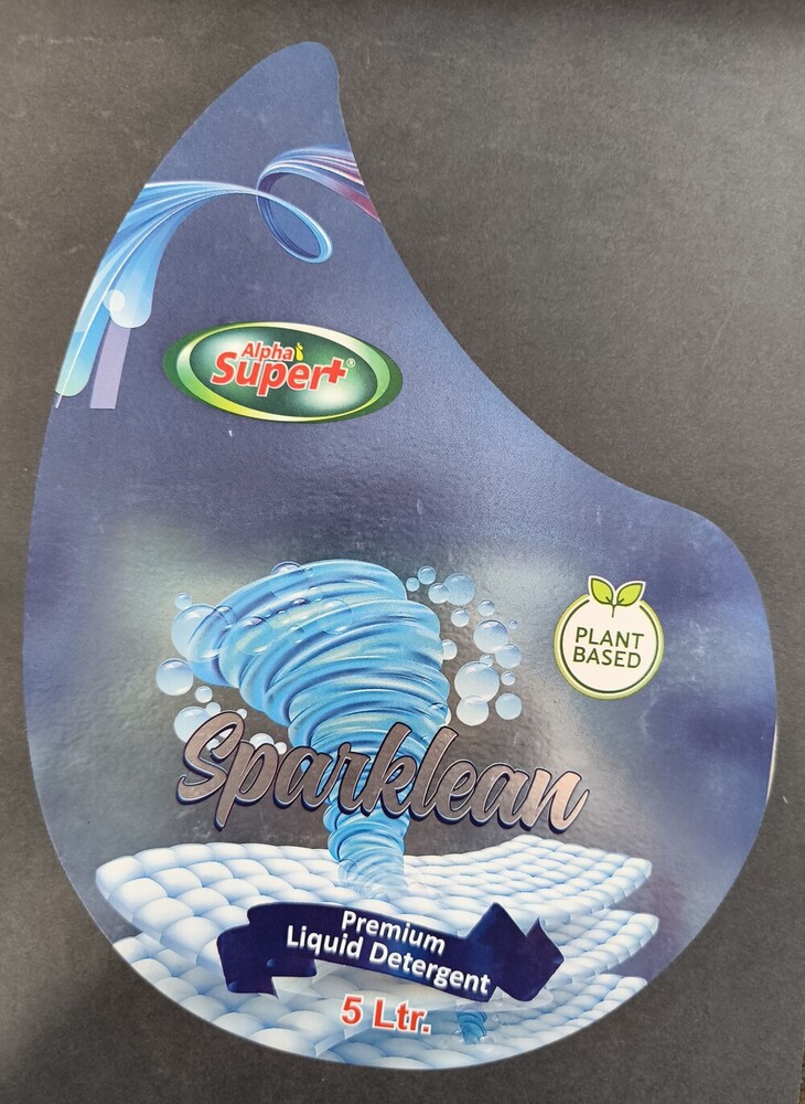 5 Ltr Premium Liquid Detergent Chemical Industry Labels