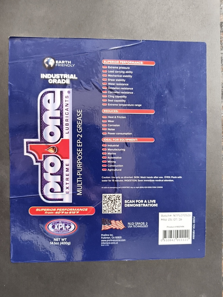 Multi-Purpose EP-2 Grease Chemical Industry Labels