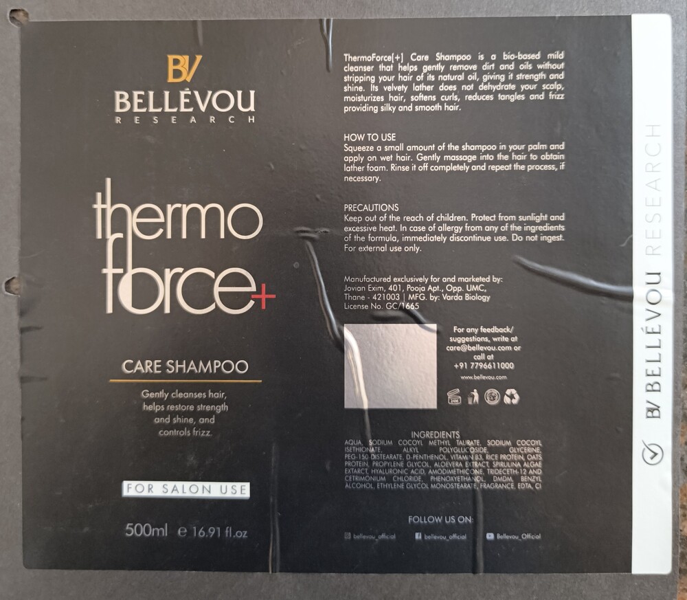 Care Shampoo Cosmetics Labels