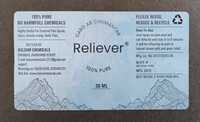 30 ML Reliever Pharma Labels