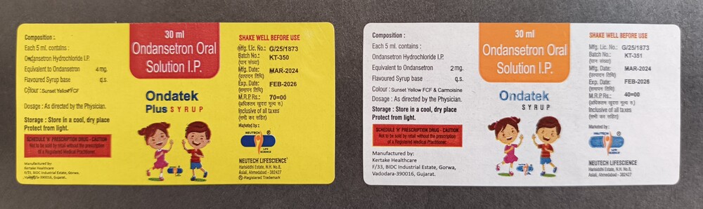 Suspension Pharma Labels