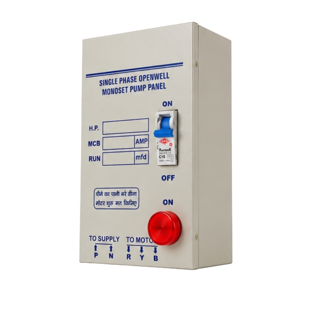 Open Well Panel - Cabinet Material: Mild Steel