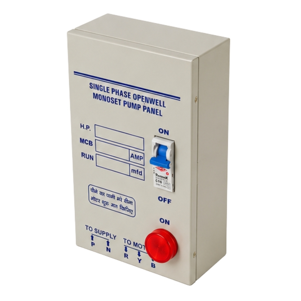 Open Well Panel - Cabinet Material: Mild Steel