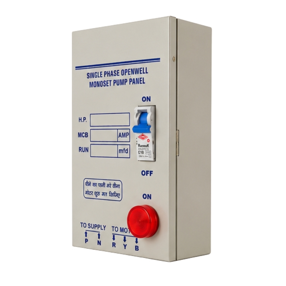 Open Well Panel - Cabinet Material: Mild Steel