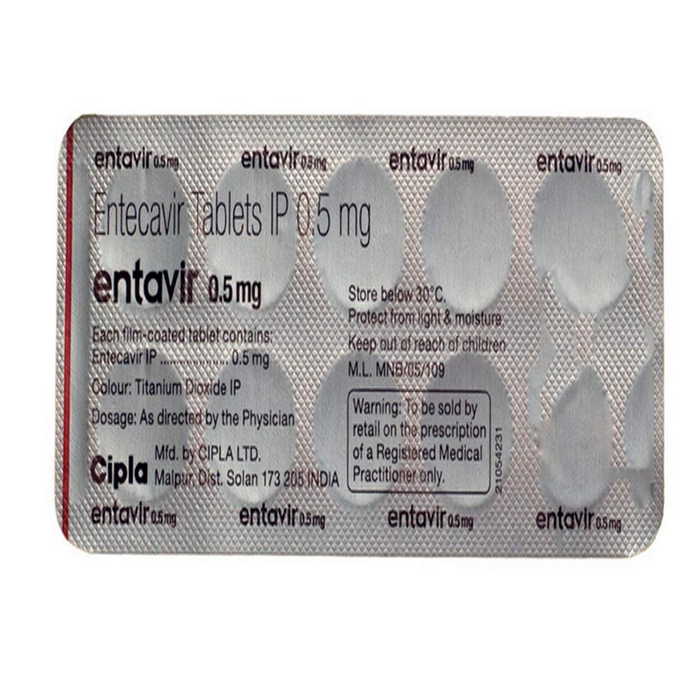 Entecavir 0.5 Mg Tablet
