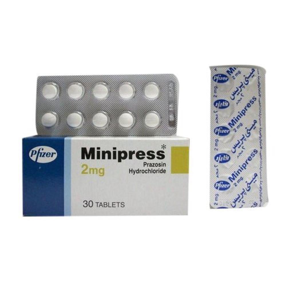 Prazosin 2mg Tablets - Brand Name: Prasocin