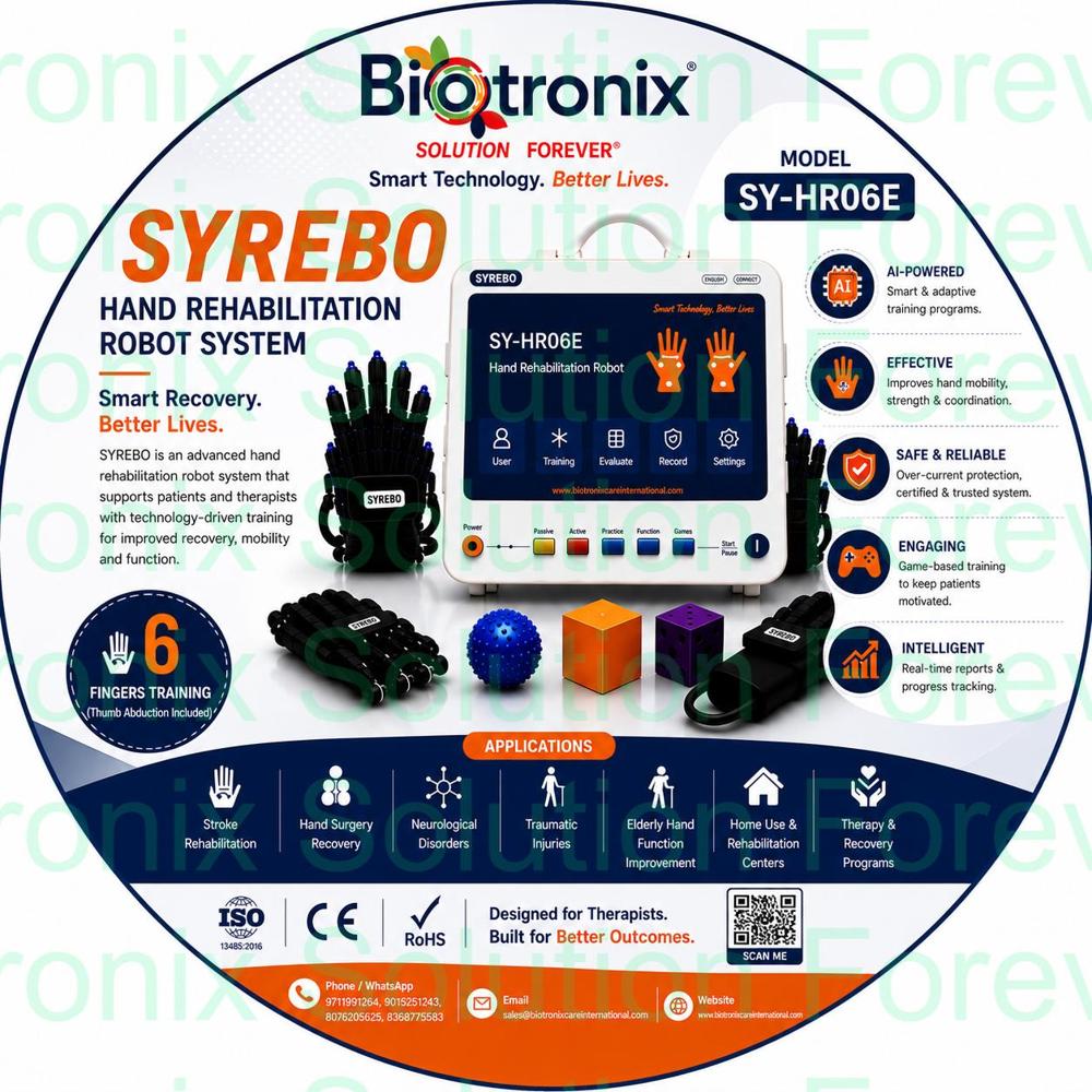 Advanced Robotic Hand Rehabilitation Device For Stroke Patients