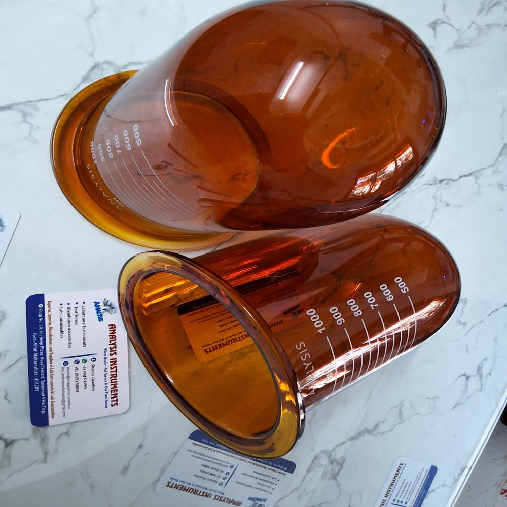 DISSOLUTION  LABINDIN VESSELS PEAK AMBER JAR