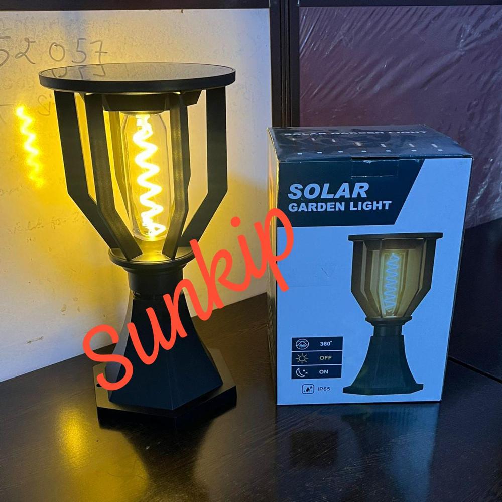 9w Solar Gate Light - Application: Home