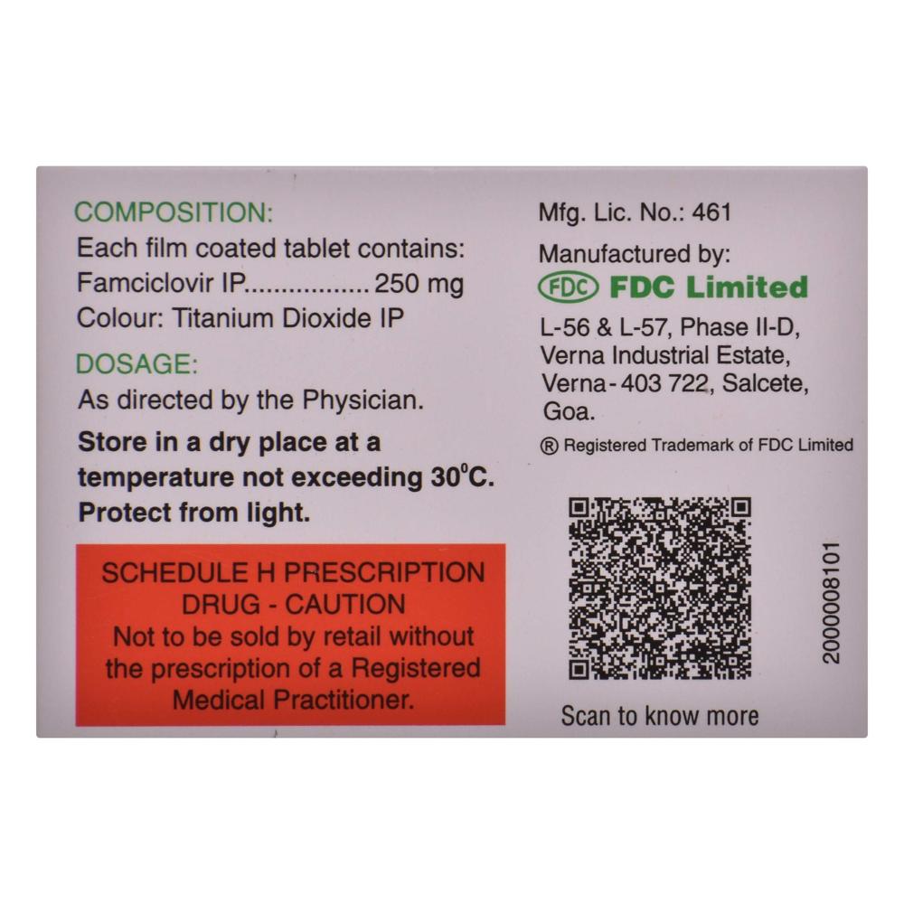 Virovir 250 Mg Tablets