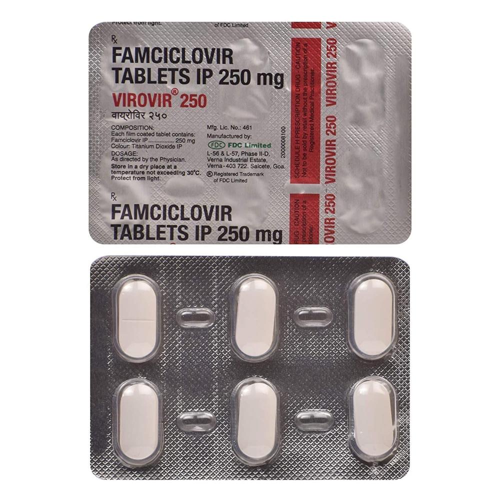Virovir 250 Mg Tablets
