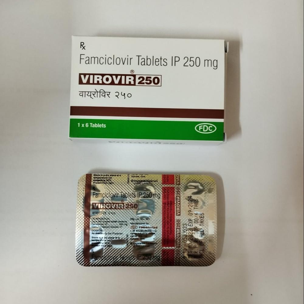 Virovir 250 Mg Tablets