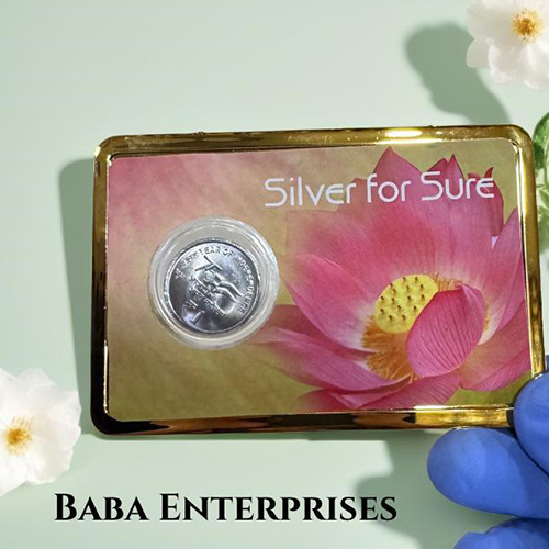 Silver Coin Card