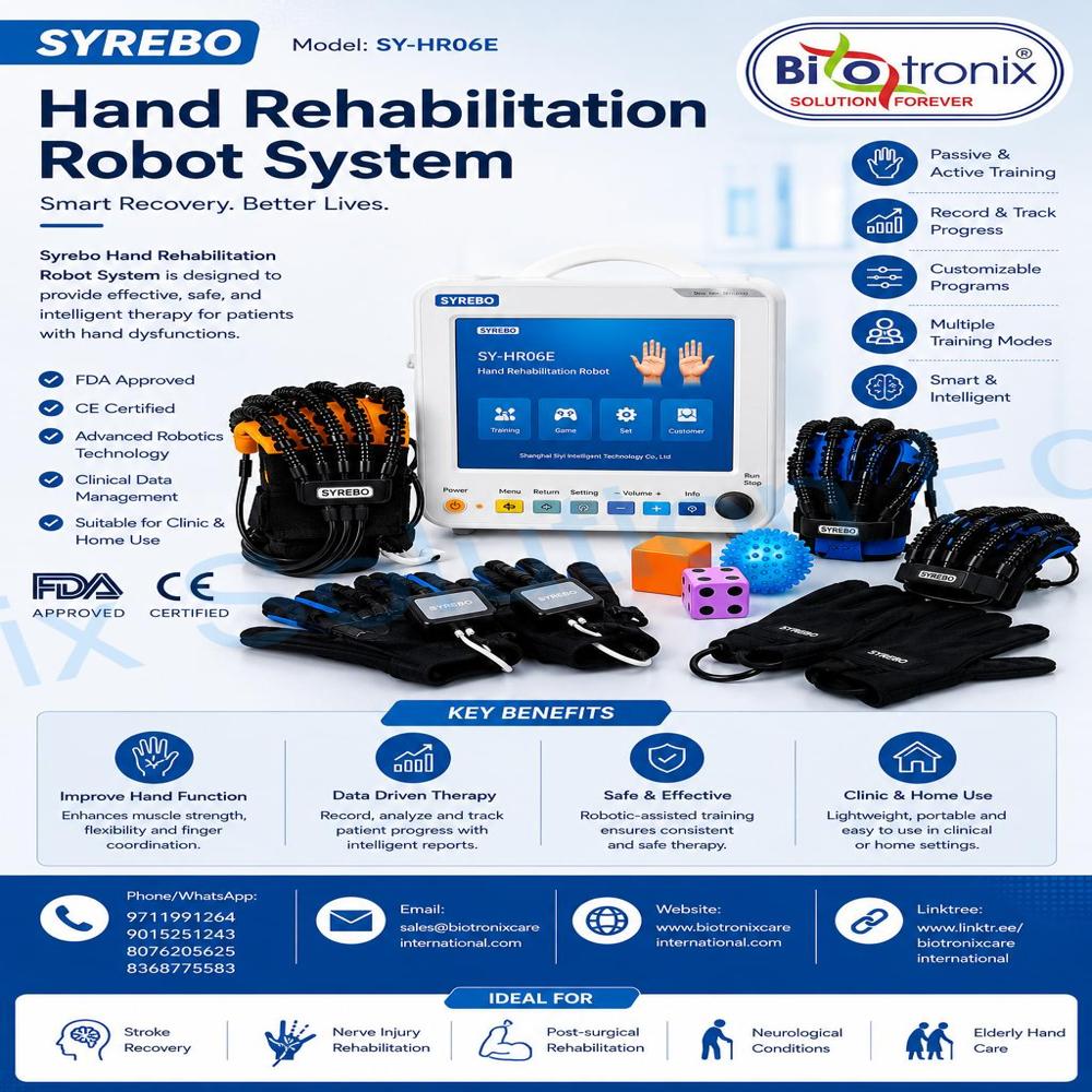 Soft Robotic Hand Therapy Device For Neurological Rehabilitation