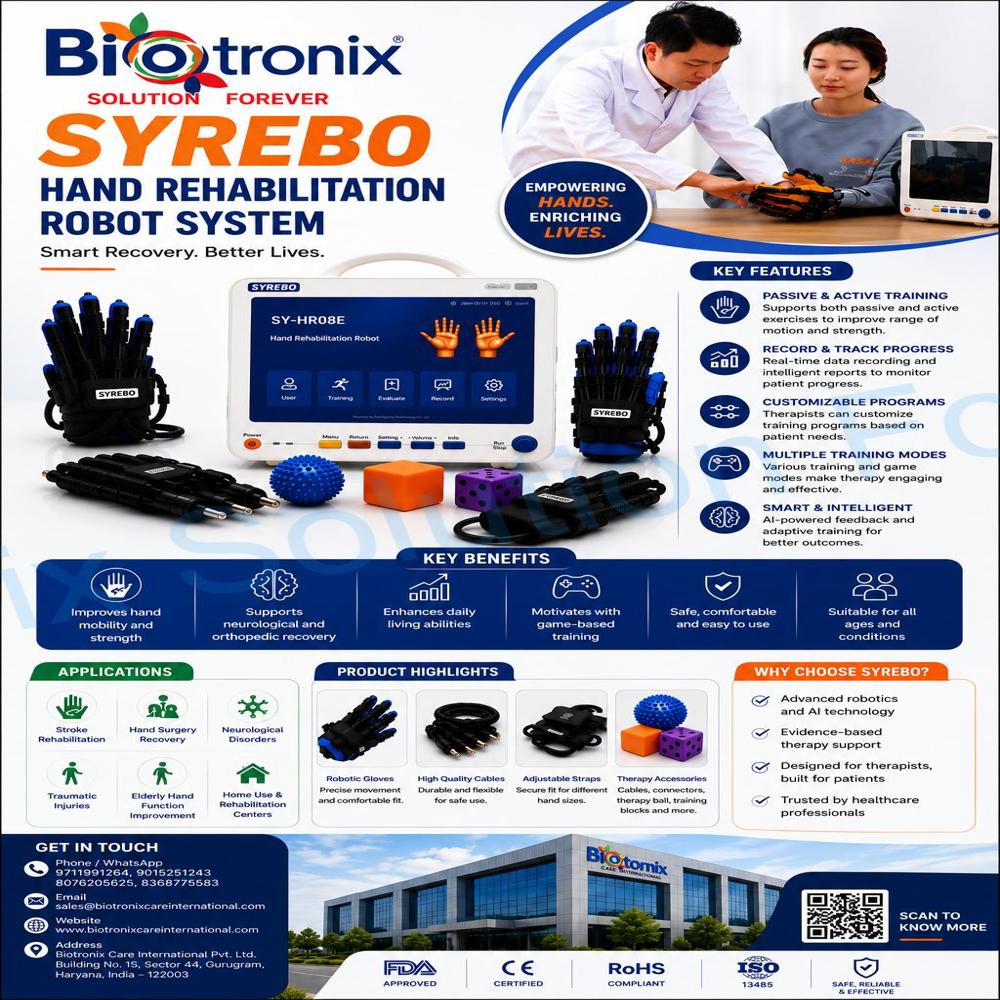 Soft Robotic Hand Therapy Device For Neurological Rehabilitation