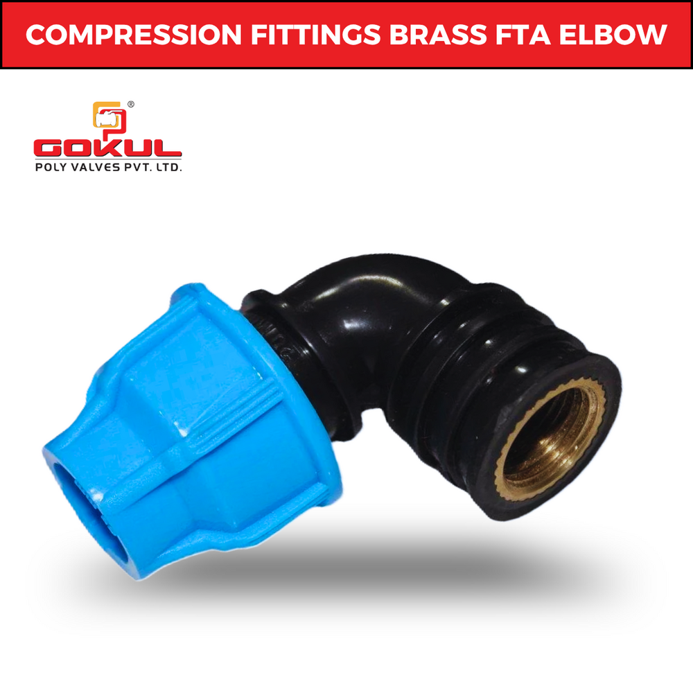 Gokul Hdpe Compression Fitting - Application: Industrial & Water Line