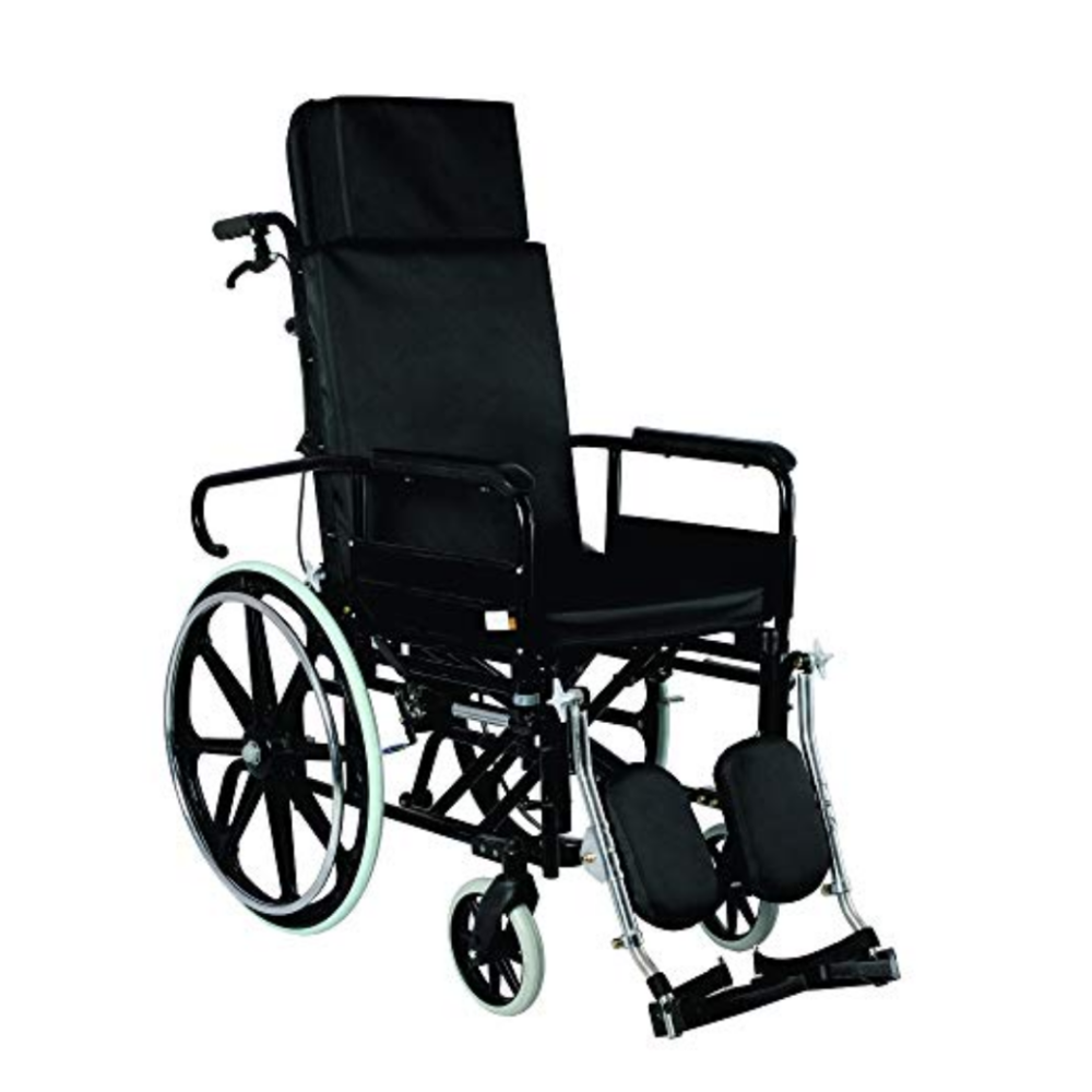 Imperio Reclining Wheel Chair With Elevated Foot Rest, Model