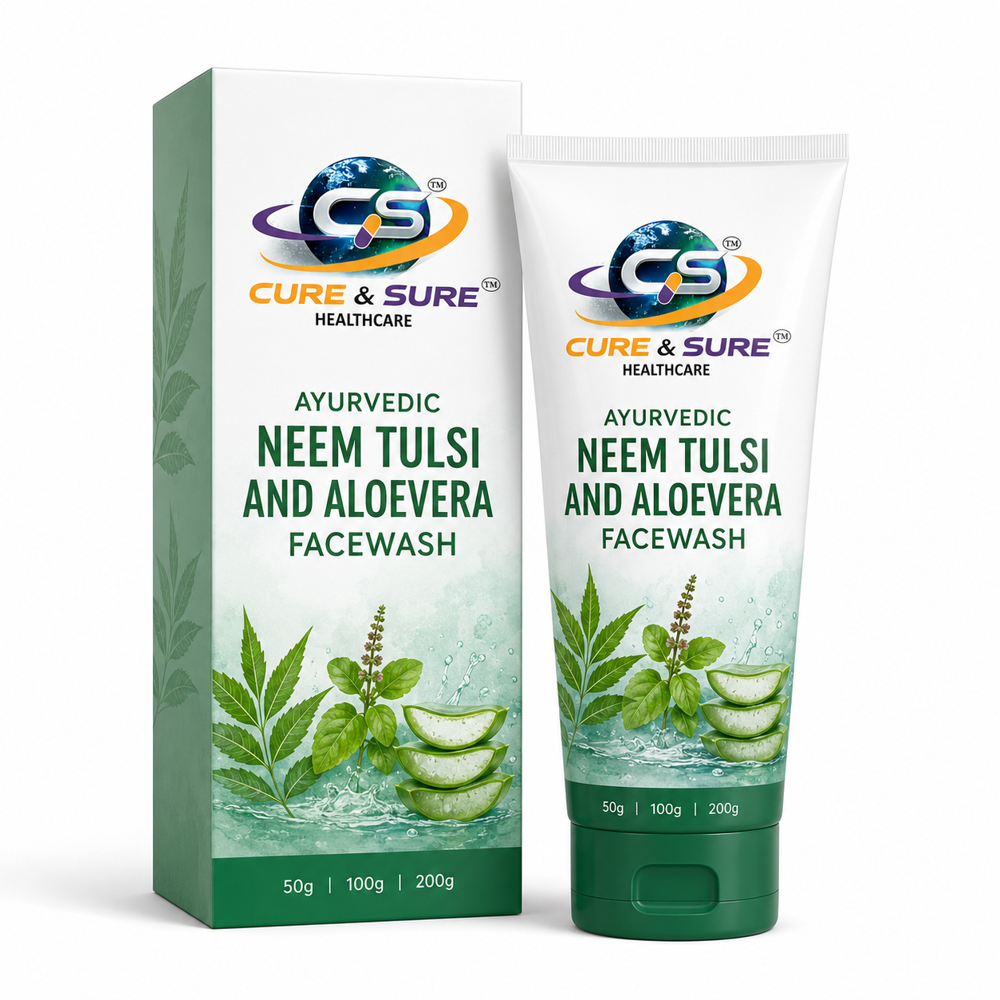 Ayurvedic Neem, Tulsi & Aloevera Facewash Third Party Manufacturing