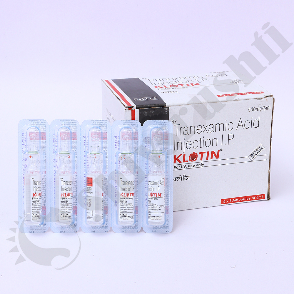 Klotin 500MG/5ml Injection