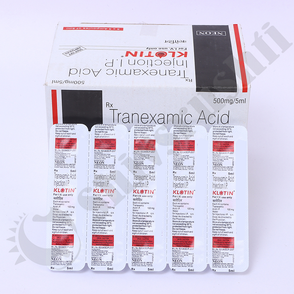 Klotin 500MG/5ml Injection