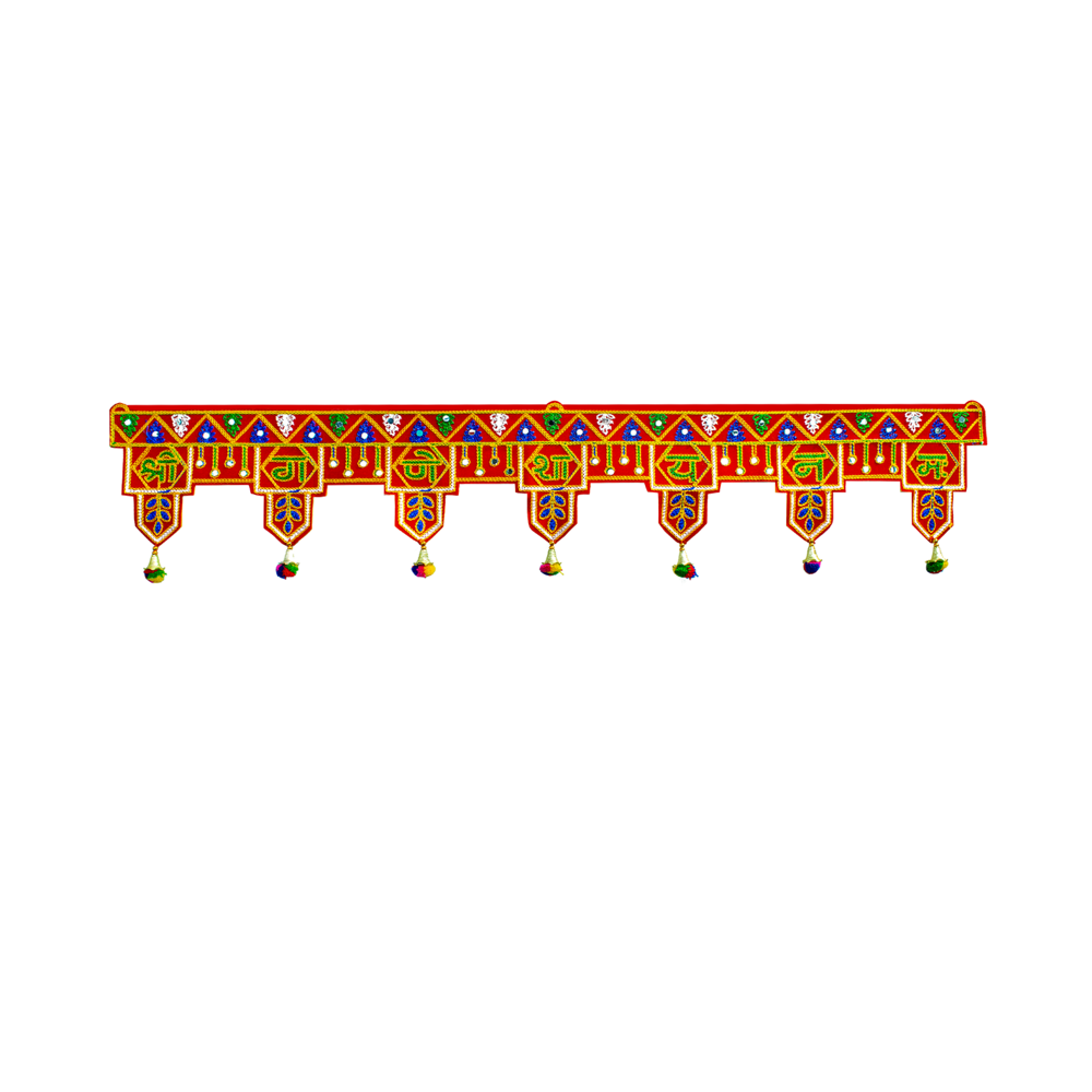 KRISHNA HANDLOOM Decorative Door Hanging with Bells  P 2
