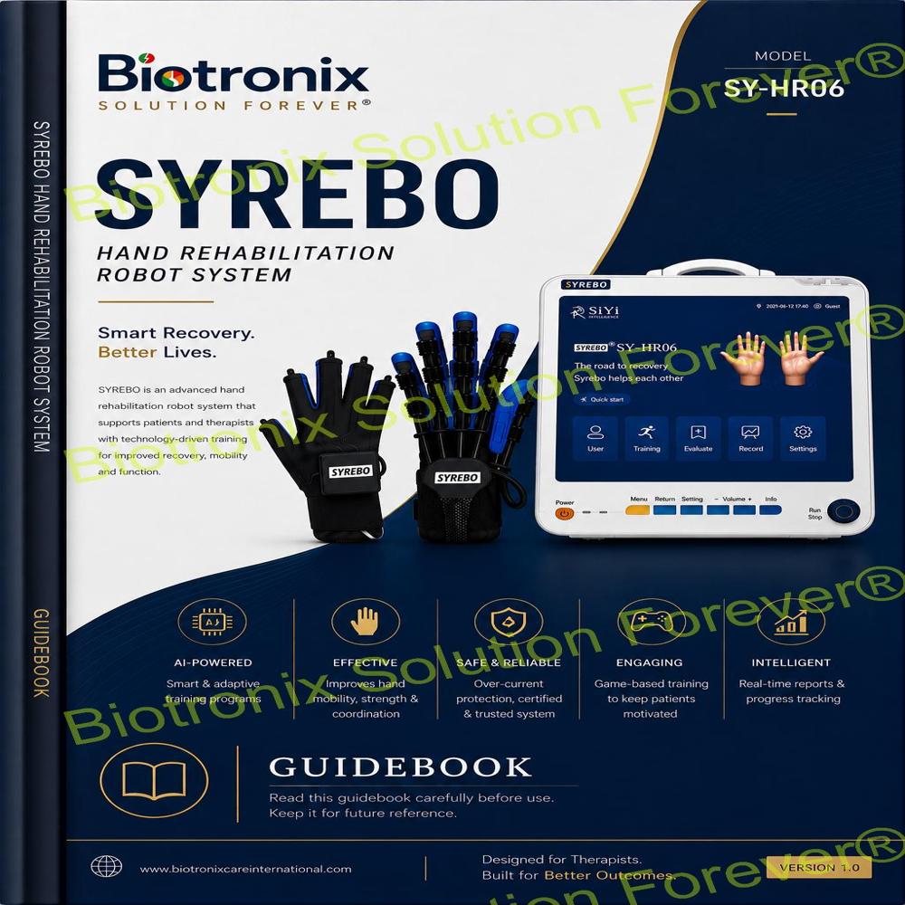 Stroke Recovery Hand Therapy Glove With Robotic Assistance
