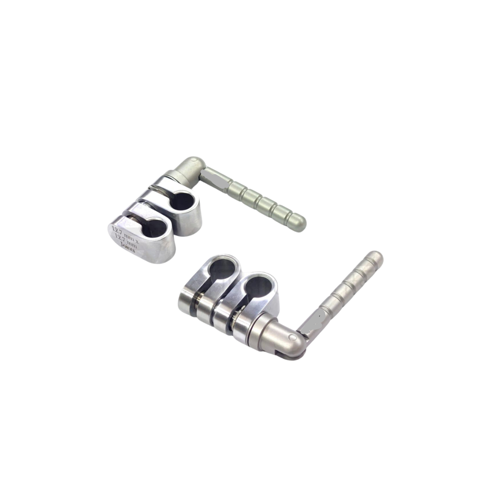 Multi Tract Abdominal Retractor Set - Color: Silver/grey Metallic
