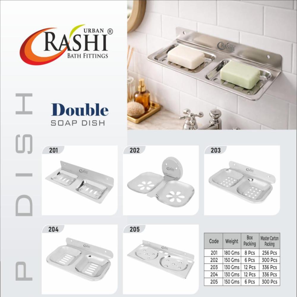 DOUBLE SOAP DISH B.P