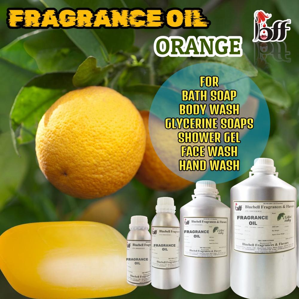 Orange Soap Fragrance Oil - Ingredients: Blend Of Aromatic Compounds