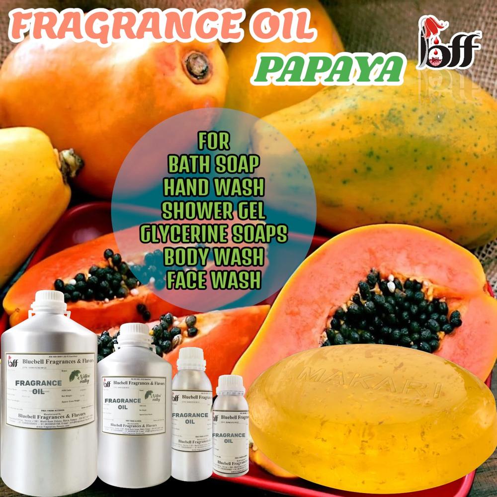 Papaya Soap Fragrance Oil - Ingredients: Proprietary Blend Of Aroma Compounds